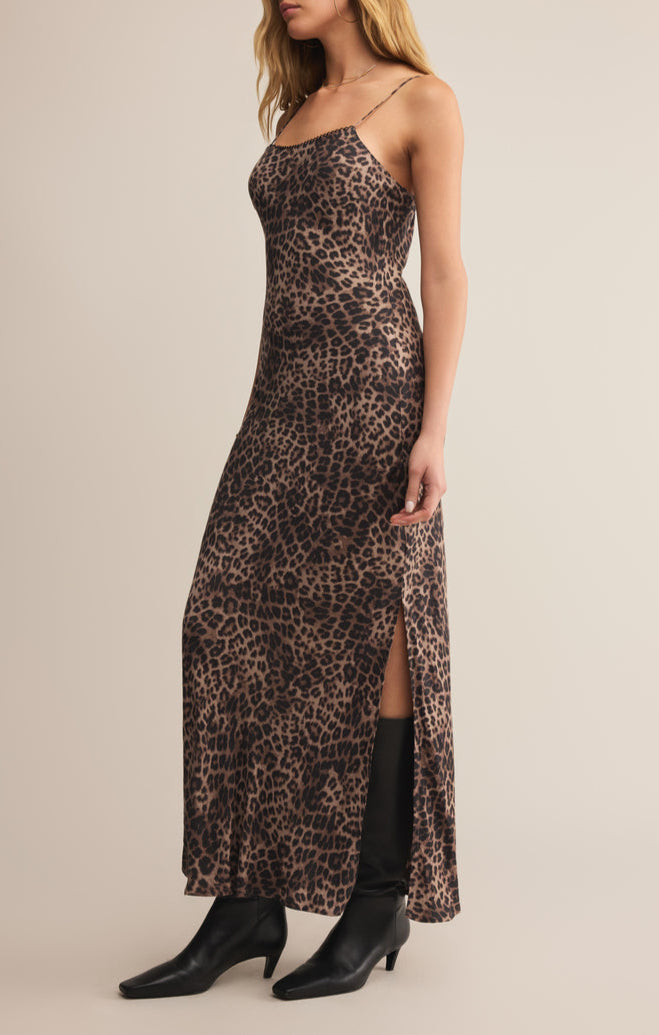 Z Supply Cielo Leopard Midi Dress