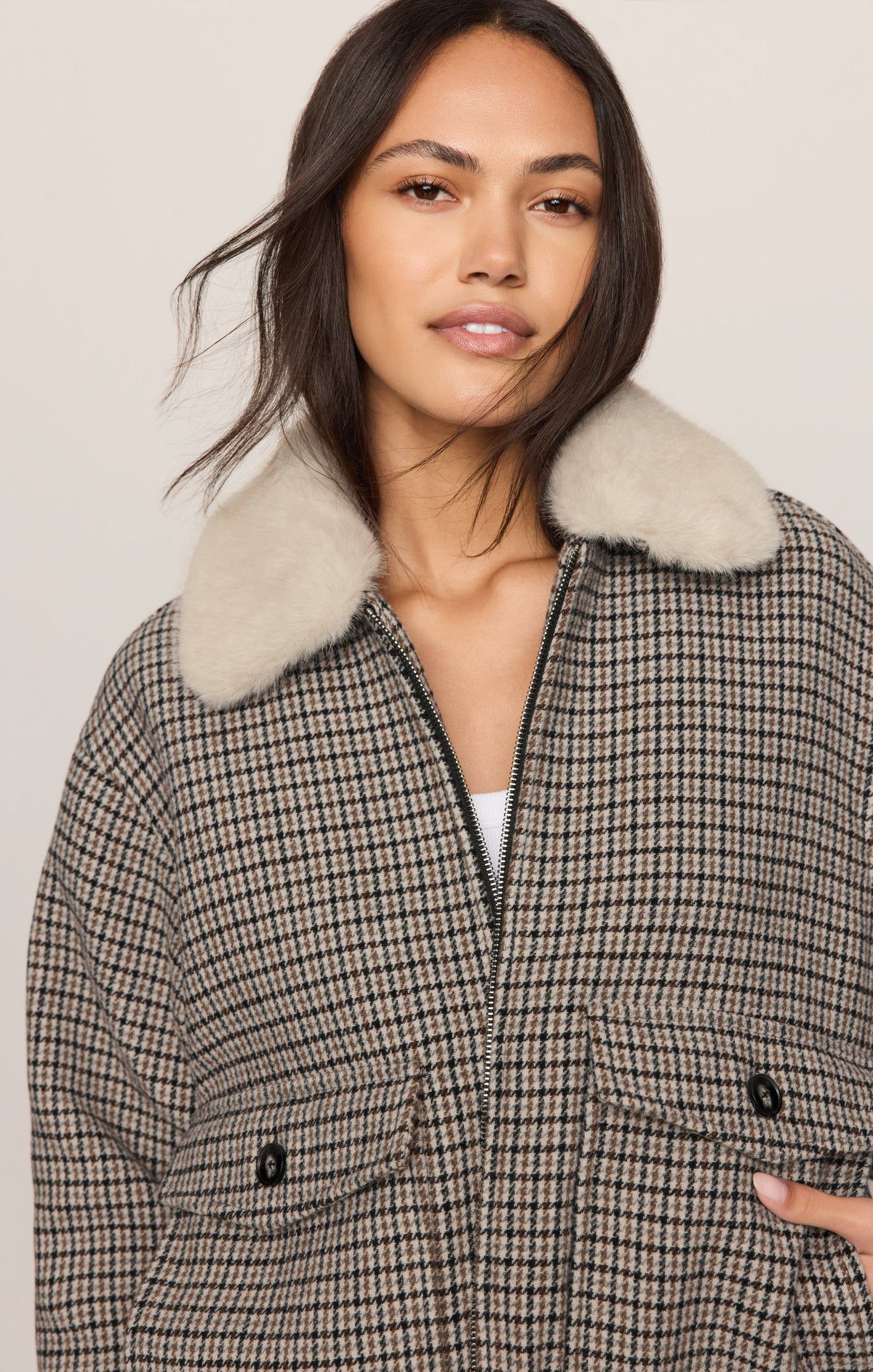 Z Supply Tavi Plaid Bomber Jacket cozy fall layer for Park City and Kamas