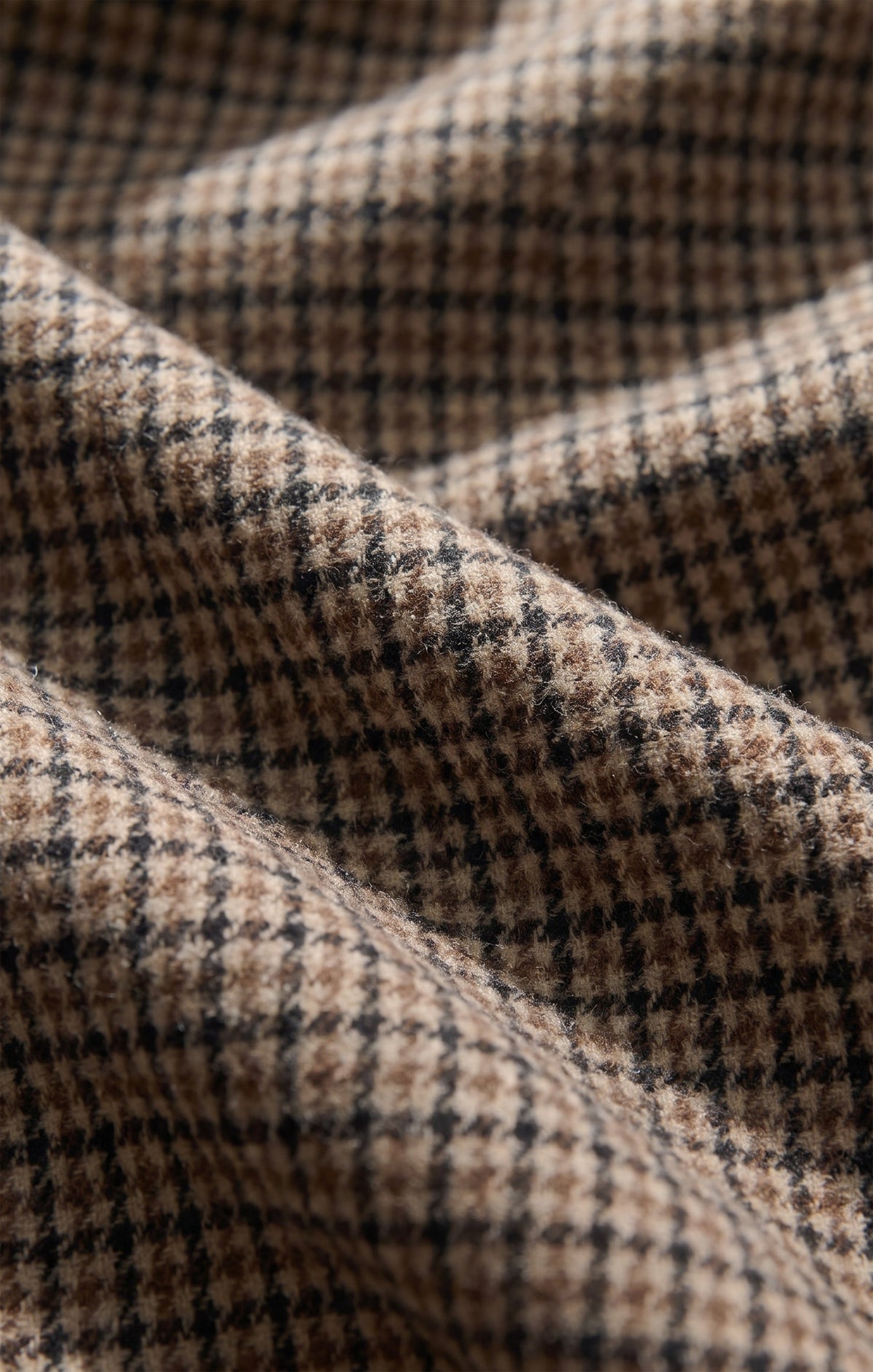 Z Supply Tavi Plaid Bomber Jacket classic shepherds plaid fabric in cocoa tones