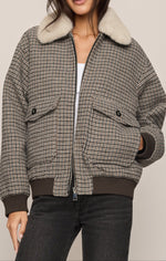 Z Supply Tavi Plaid Bomber Jacket timeless plaid outerwear for cowgirl style