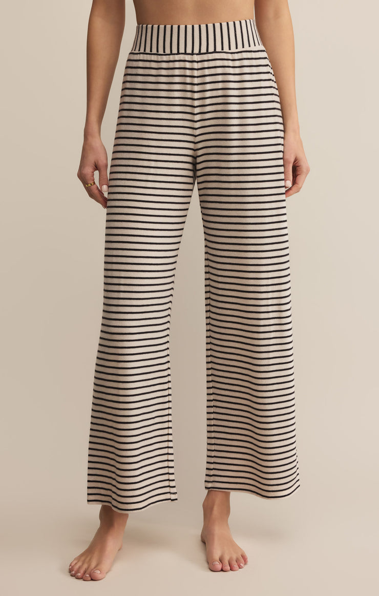 Z Supply Luxe Stripe Pant ZLP253111 womens loungewear lounge pants free shipping Boltranchstore.com