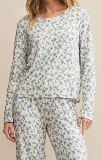 Z Supply Home Town Ditsy Top order at boltranchstore.com a ballerina farm favorite, style with matching pants