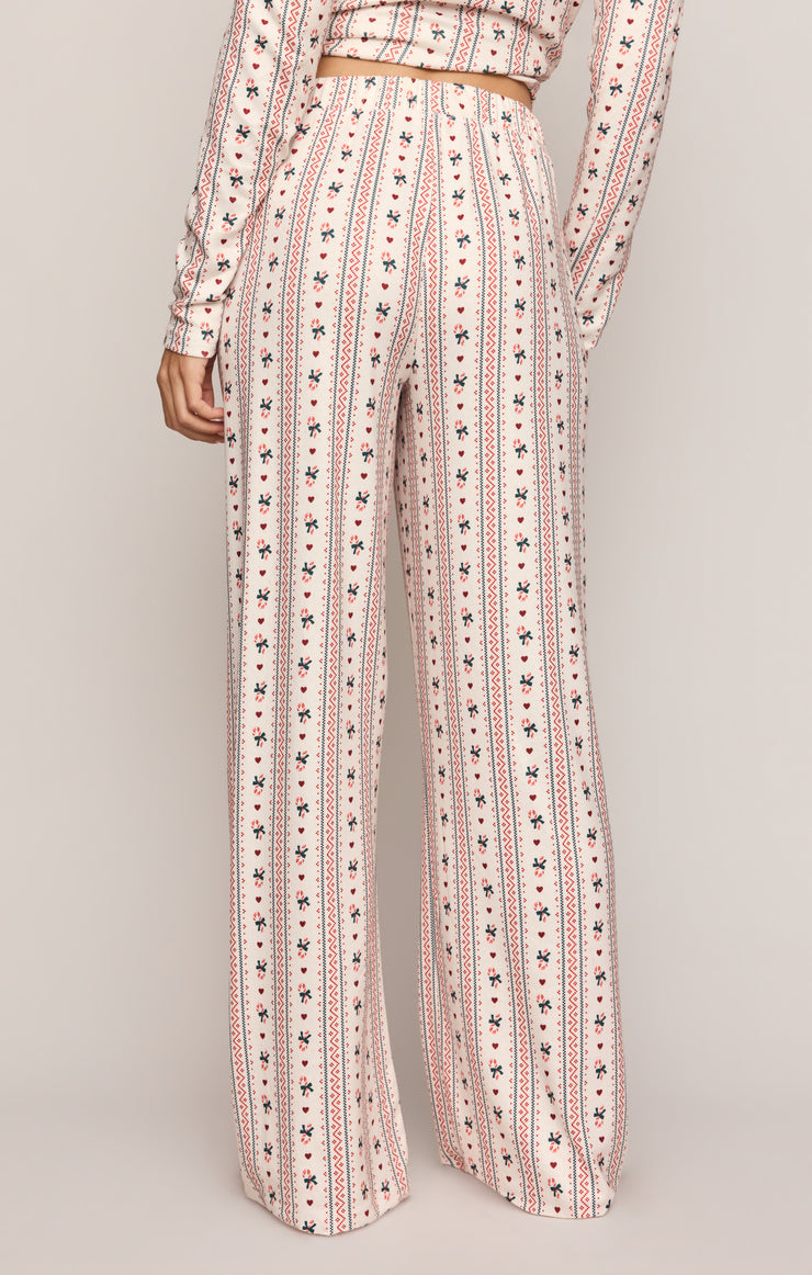 Z Supply Candy Cane Pant Vanilla Ice