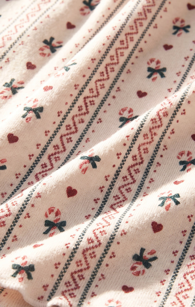 Z Supply Candy Cane Pant Vanilla Ice