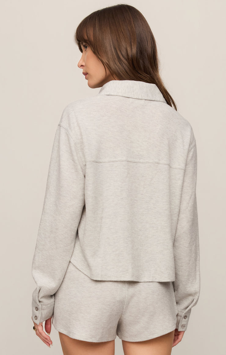Z Supply Waffle Brushed Thermal Shirt
