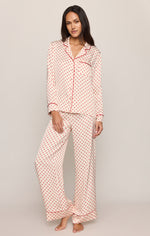 Z Supply Snuggle Dot Satin PJ Set fun to unwrap and fun to wear gift idea for the holidays Kamas