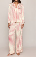 Z Supply Snuggle Dot Satin PJ Set classic holiday pajama set with timeless details
