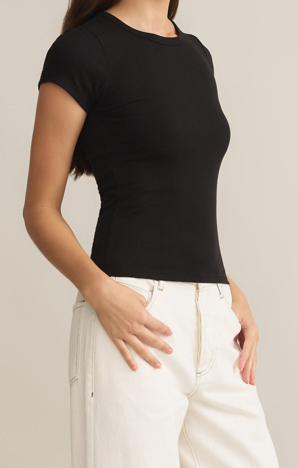 Z Supply Avery Tee Black