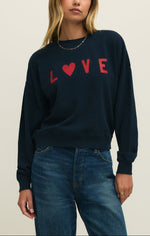 Z Supply First Date Sweatshirt Love ZT261450