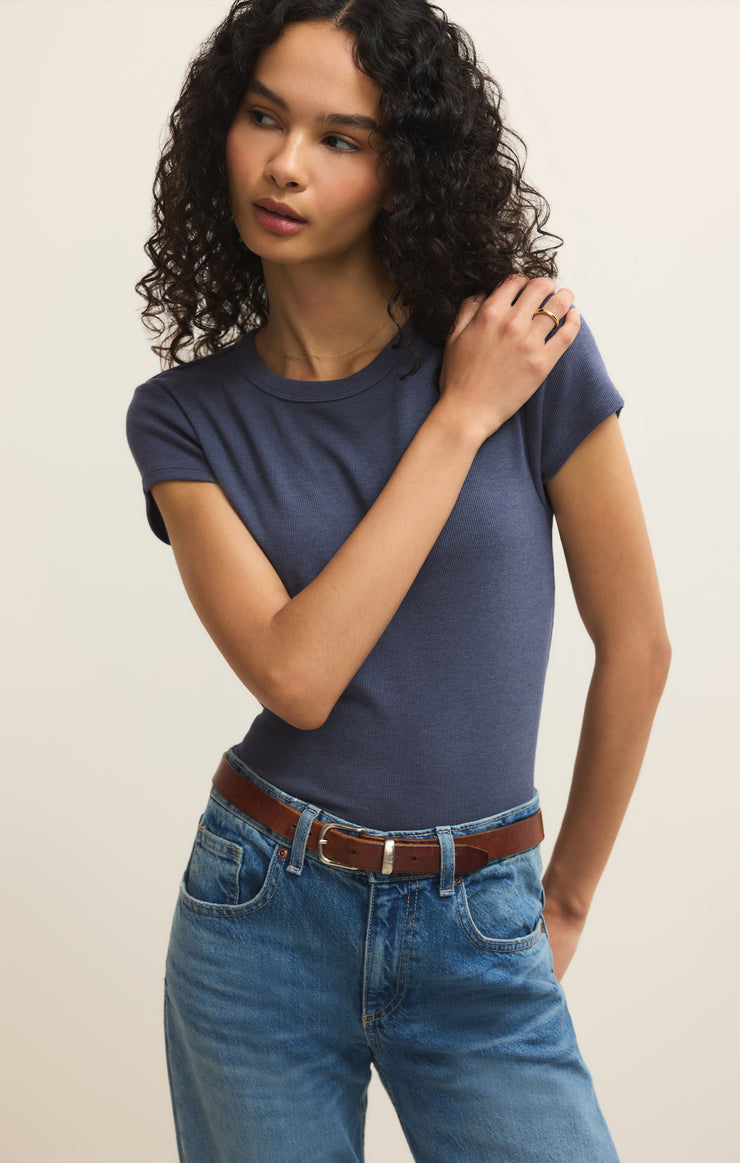 Z Supply Renae Rib Top