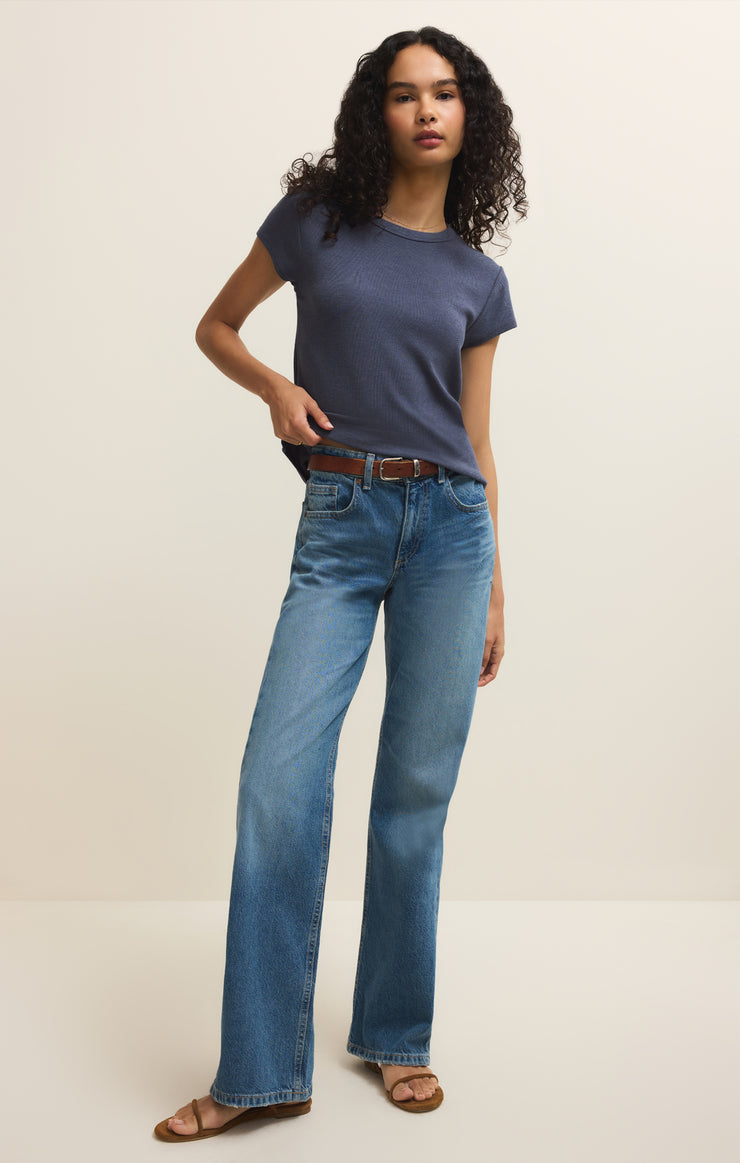 Z Supply Renae Rib Top