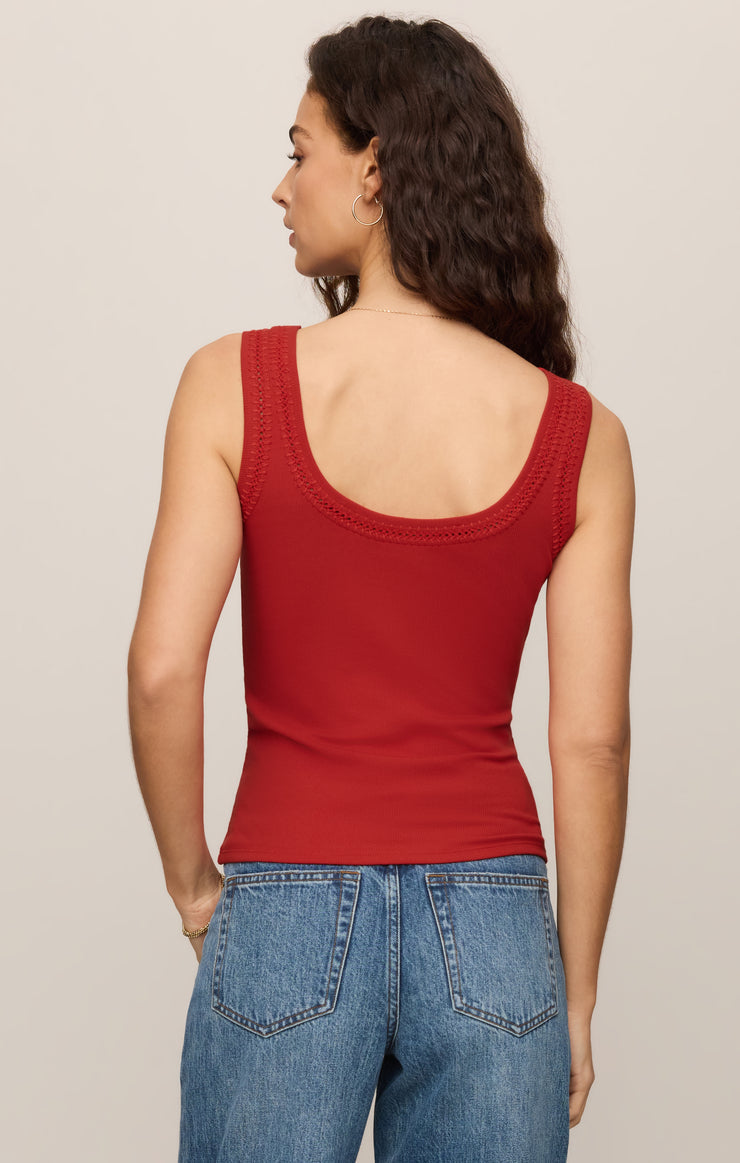Z Supply Larkin Whipstitch Tank