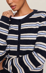 Z Supply Medina Cozy Stripe Cardigan everyday knit layer for cool mornings in Kamas