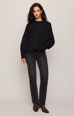 Z Supply Cloud Spun Curved Hem Sweater cozy gathering sweater for fall nights in Park City
