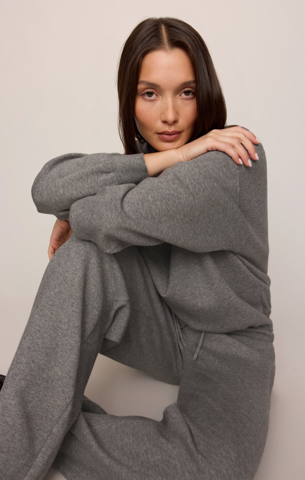 Z Supply Take It Easy Sweater Classic Heather Grey easy sweater for everyday layering Utah western fashion