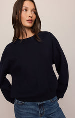 Z Supply Take It Easy Sweater Nightfall acrylic polyester nylon and modal blend knit cowgirl style Park City