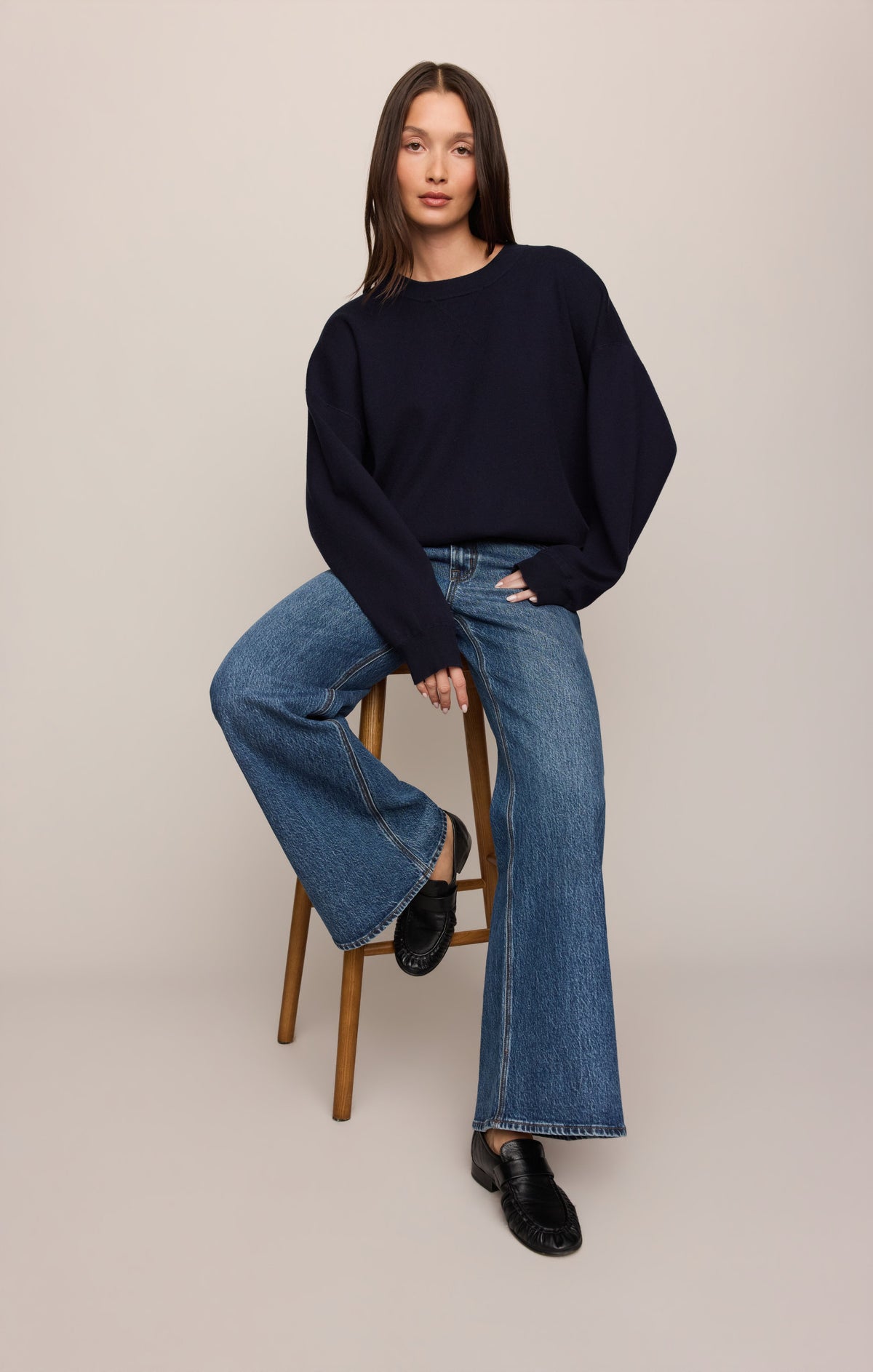 Z Supply Take It Easy Sweater Nightfall matching sweater set piece for easy days rodeo and ranch wear