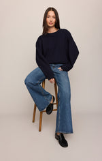 Z Supply Take It Easy Sweater Nightfall matching sweater set piece for easy days rodeo and ranch wear