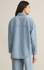 Z Supply All Day Knit Denim Jacket