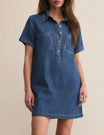 Z Supply Authentic Denim Mini Dress Buy at Boltranchstore.com
