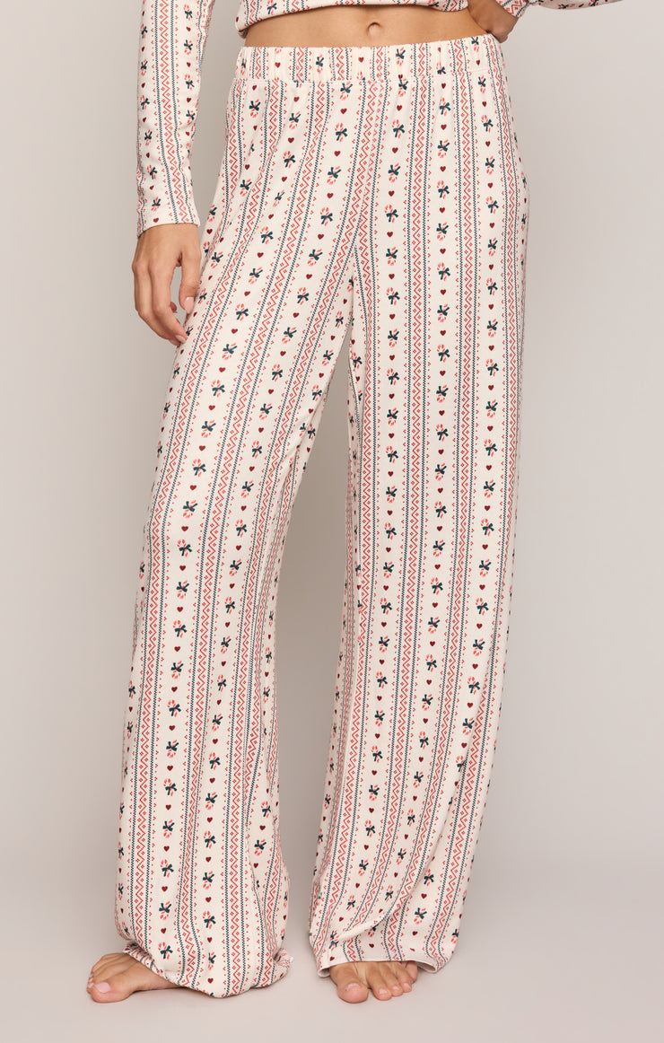 Z Supply Candy Cane Pant Vanilla Ice christmas pajamas bolt ranch store