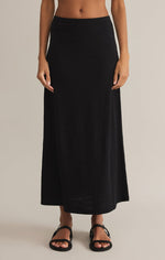 Z Supply Delavine Textured Midi Skirt at boltranchstore.com