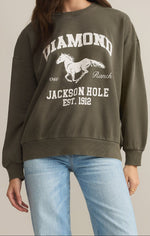Z Supply Diamond Sunday Sweatshirt order today at boltranchstore.com
