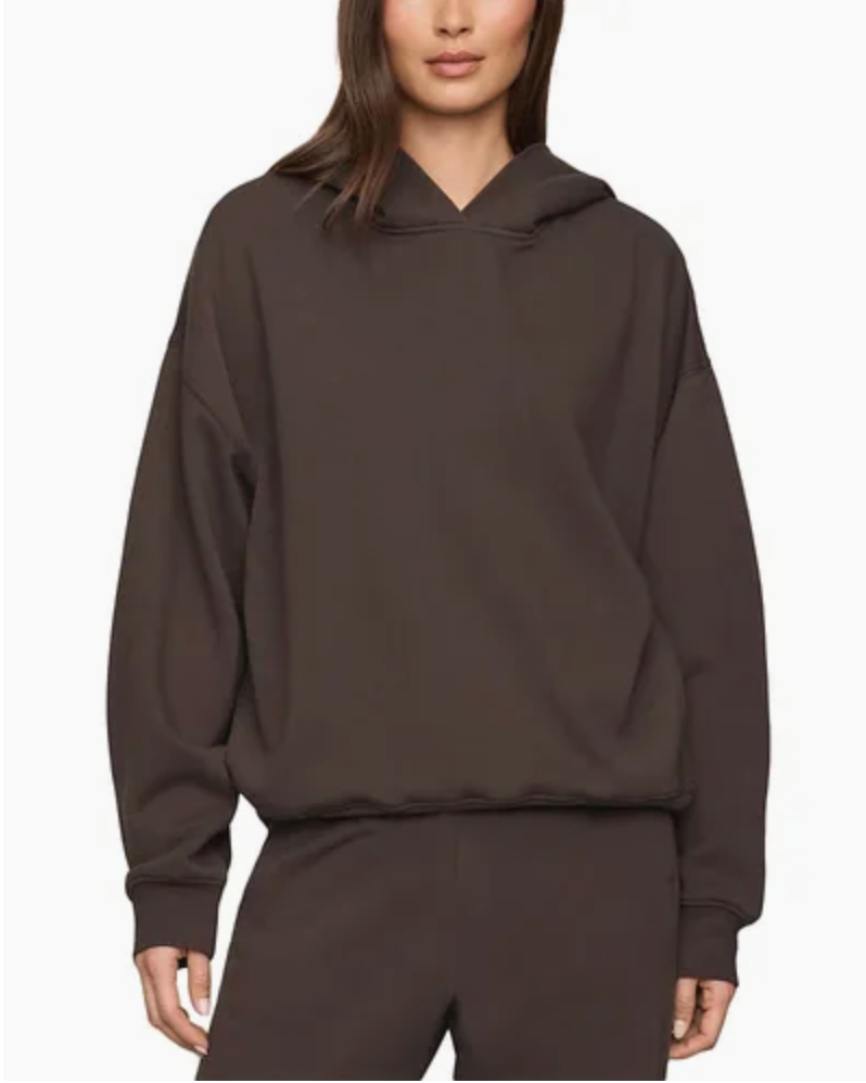 Z Supply First Quarter Hoodie Cocoa Bean loungewear bolt ranch store