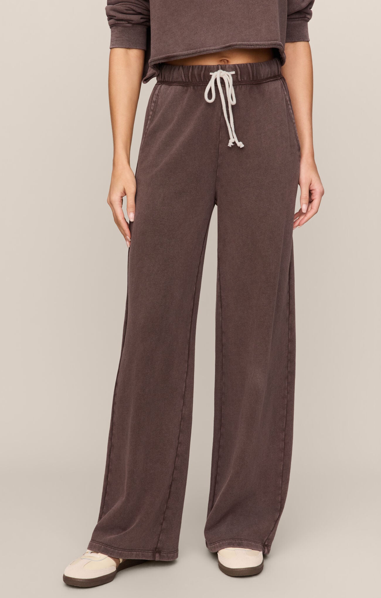 Z Supply Hunter Knit Pant Dark Chocolate ZP253872 - Womens Western Fashion shop at boltranchstore.com free shipping