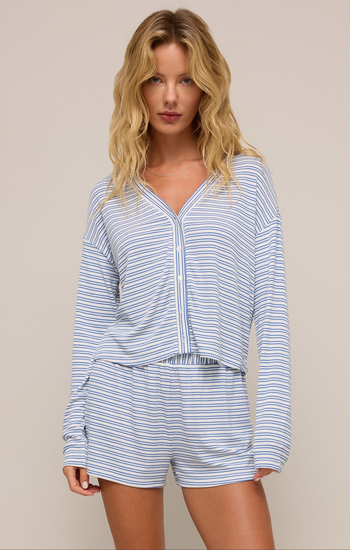 Z Supply Mara Stripe Cardigan womens loungewear free shipping buy now at bolt ranch store western wear