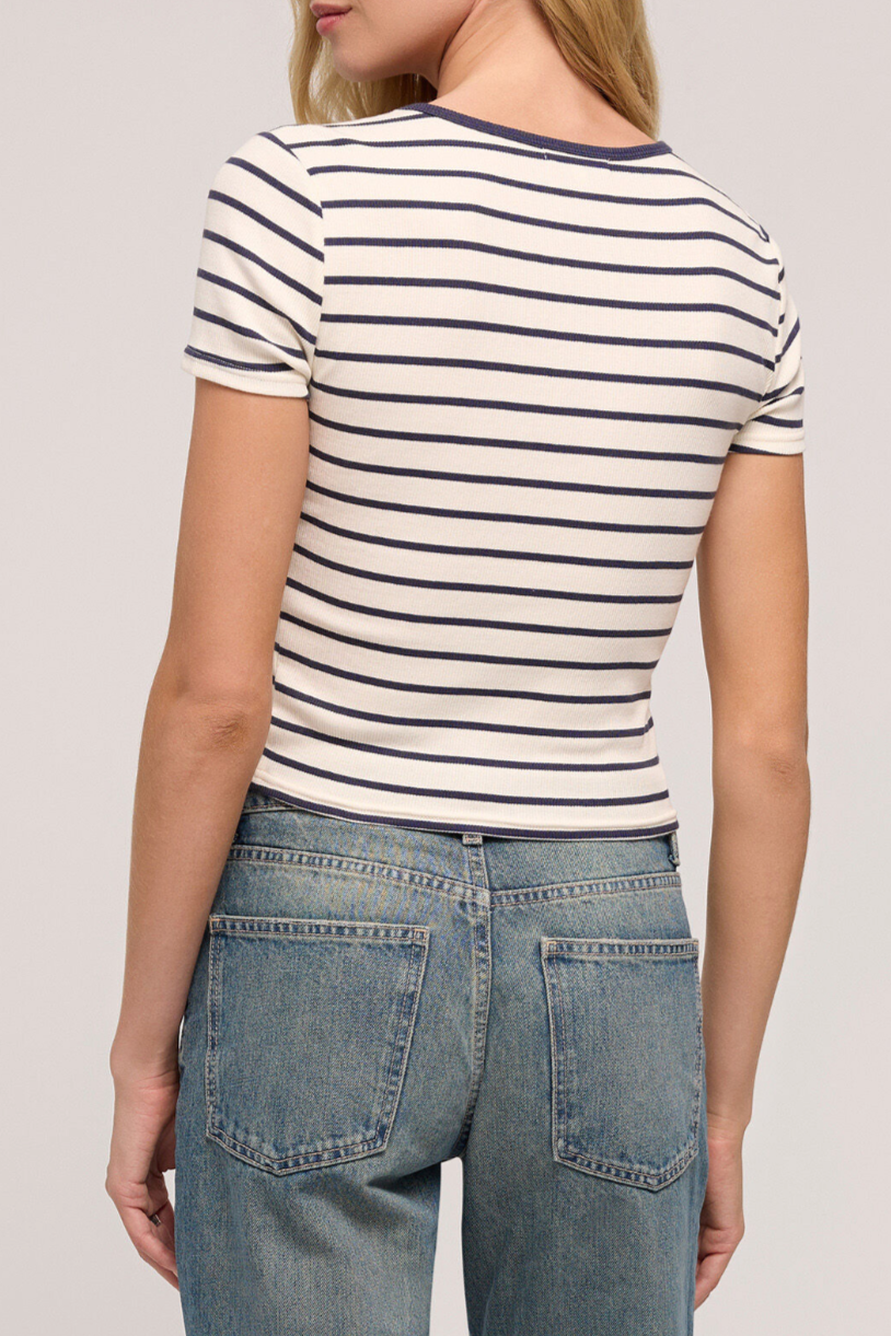 Z Supply Saxton Striped Tee