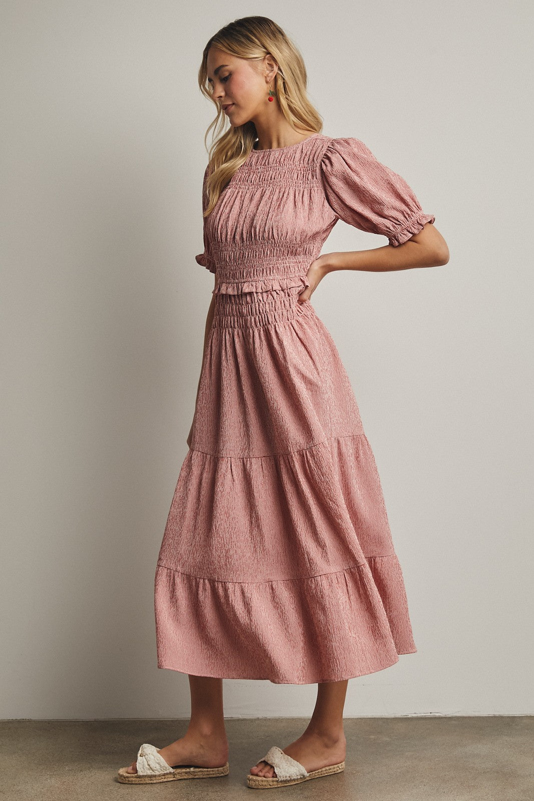Celia Gingham Dress