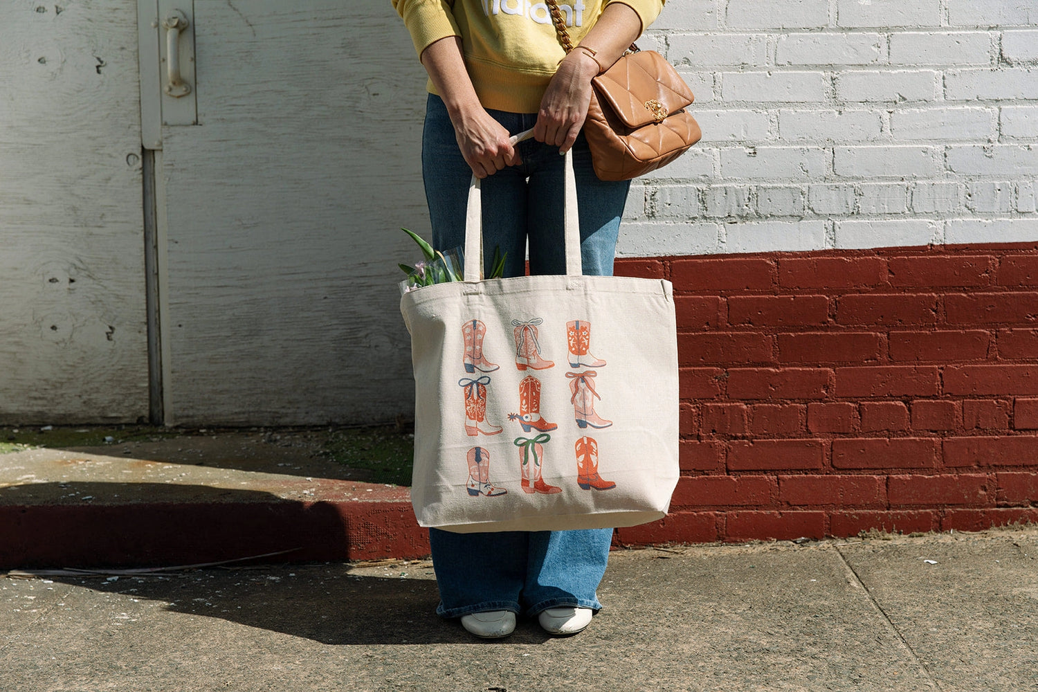 Boots and Bows Tote