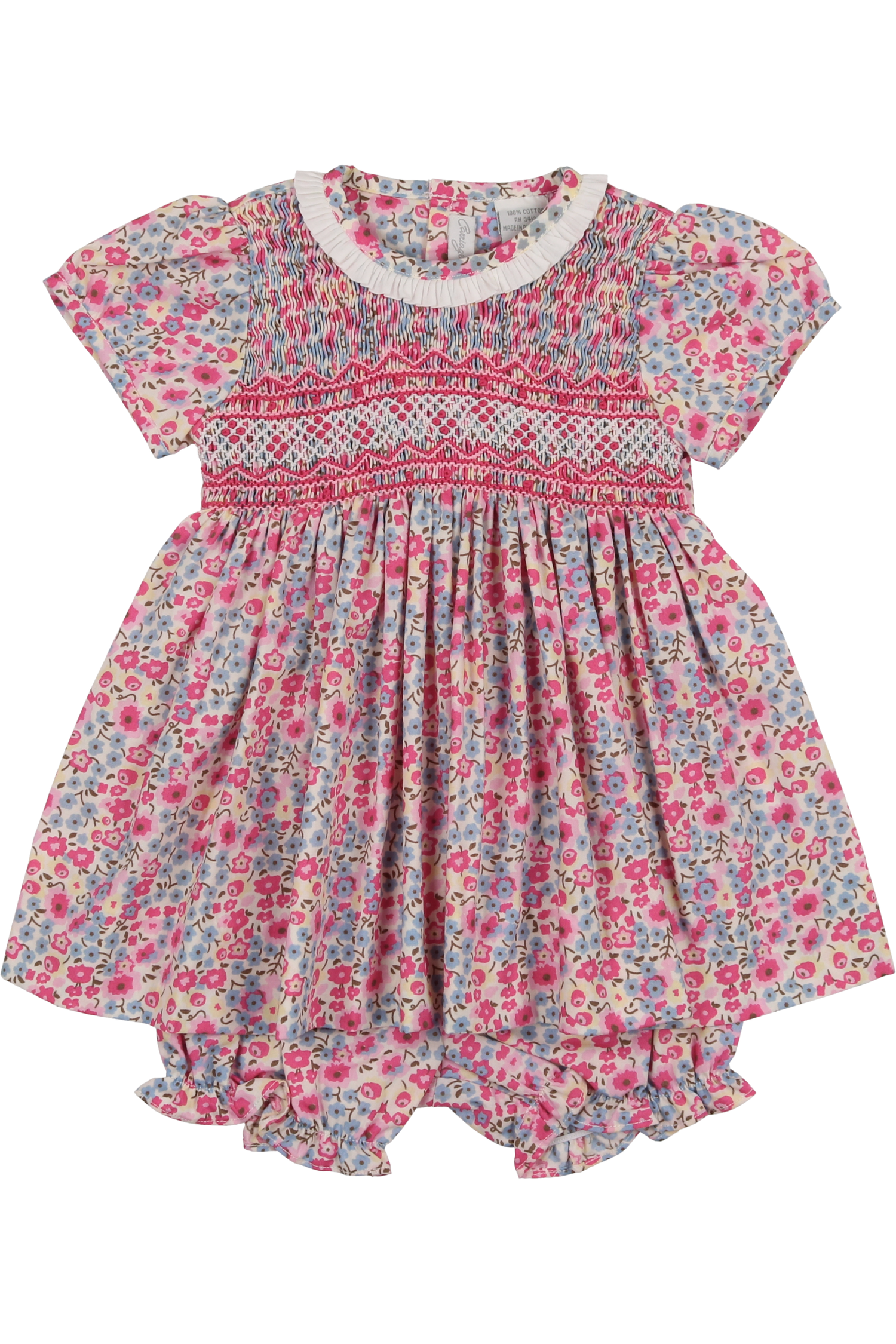 Toddler Girls Sleeveless Dress Pink Floral free shipping at boltranchstore.com