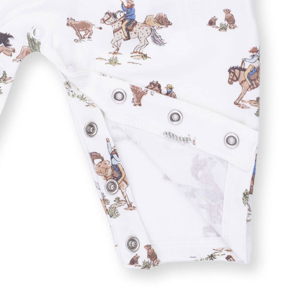 Horse Wrangler Long Sleeve Cowboy Romper