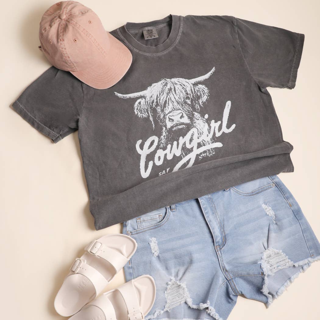 Highland Cow Tee