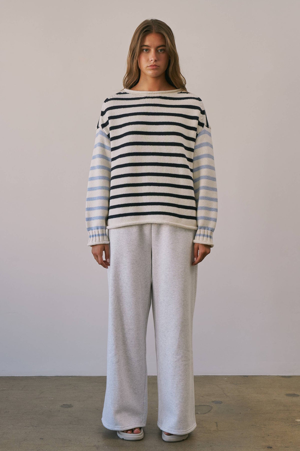 Lexi Stripe Oversized Sweater