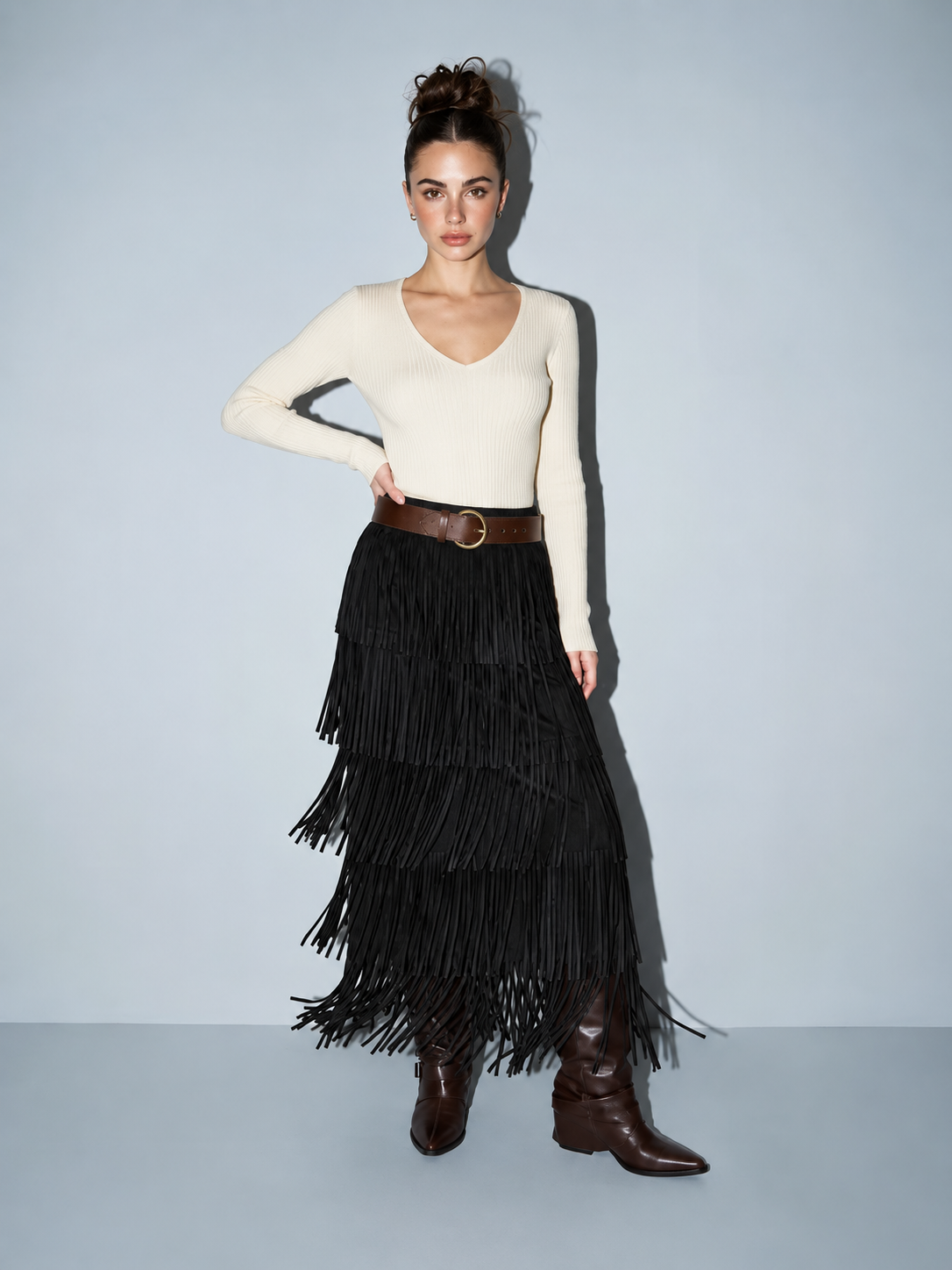 Josie Fringe Skirt