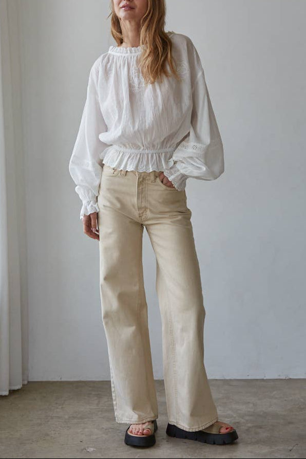 Poppy Peasant Blouse