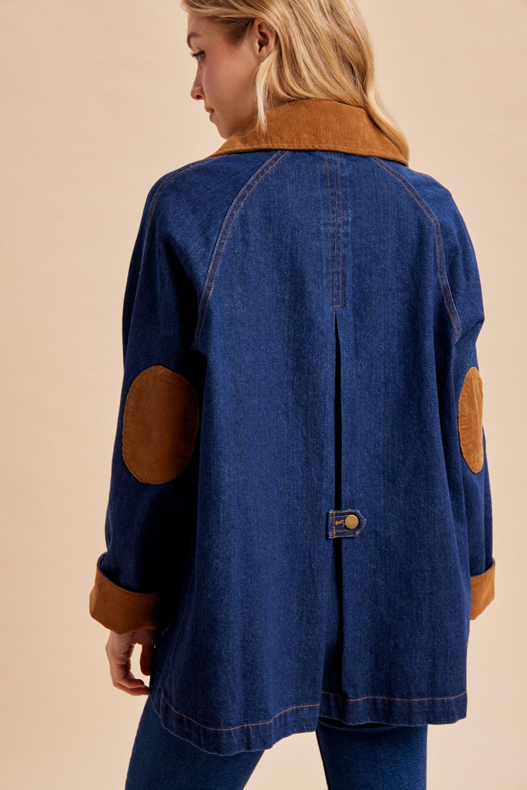 DaCota Dark Wash Denim Barn Jacket