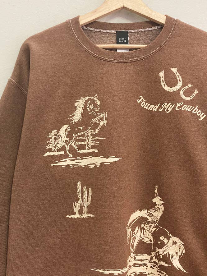 Found My Cowboy Sweatshirt