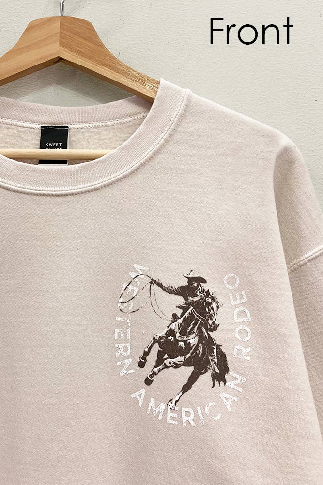 Western American Rodeo Sweatshirt