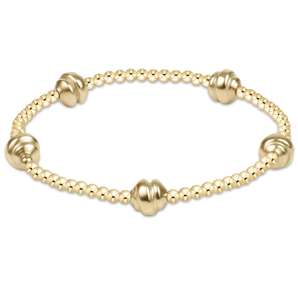 Enewton Sincerity Dignity Gold Pearl Bead Bracelets