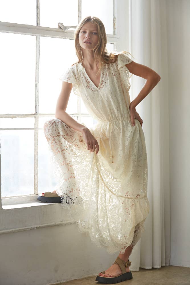 Olivia Lace Maxi Dress