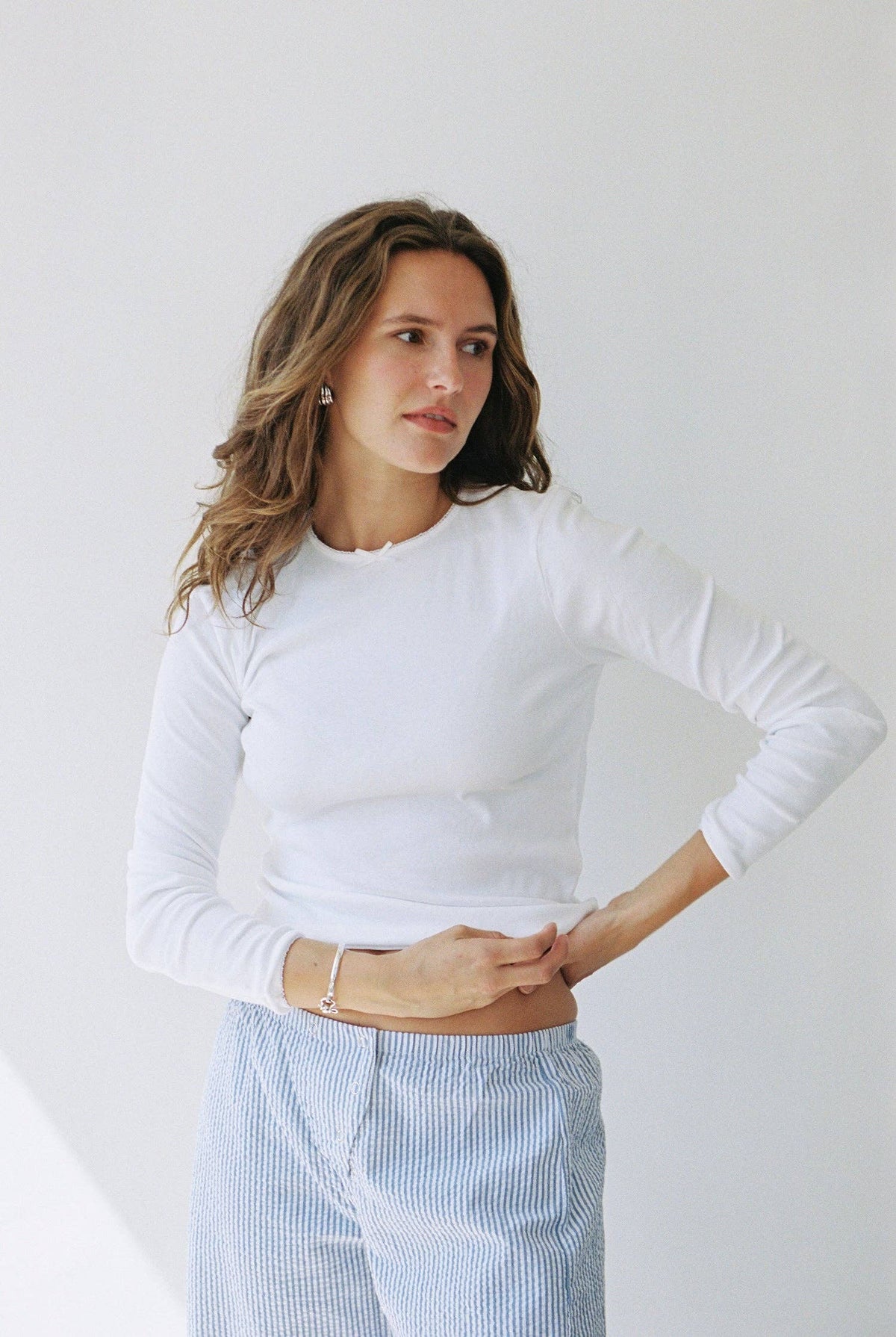 French Long Sleeve Tee