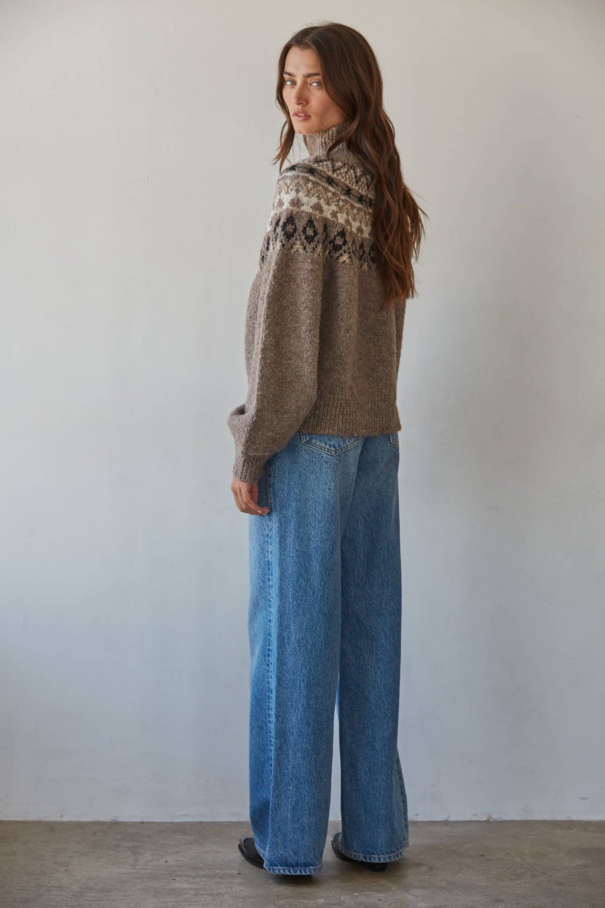 The Grizz Knit Sweater Fair Isle Pullover