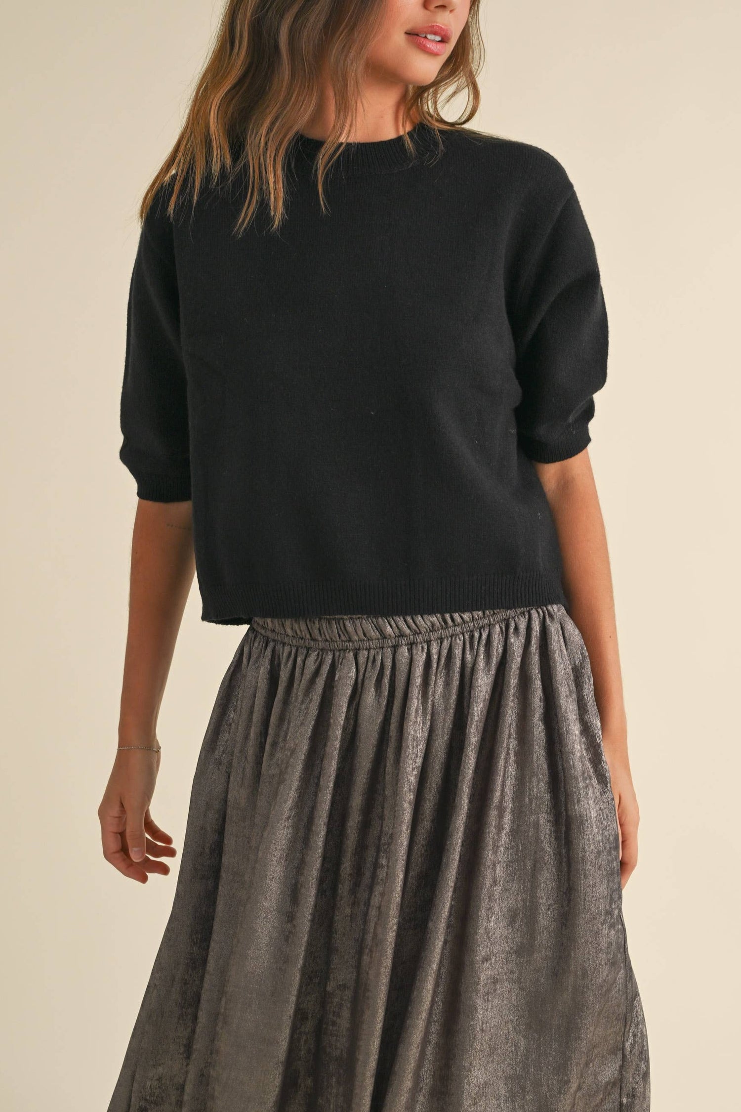 Hannah Half Sleeve Sweater