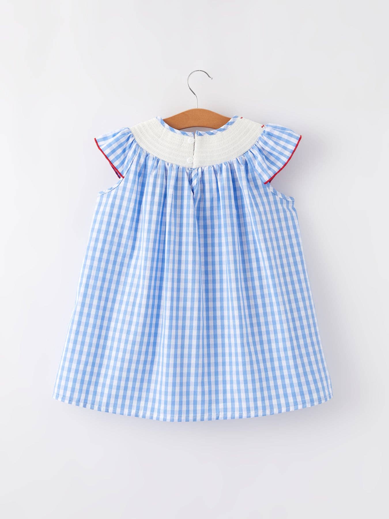 Ruby 4th of July Flag Girls Dress