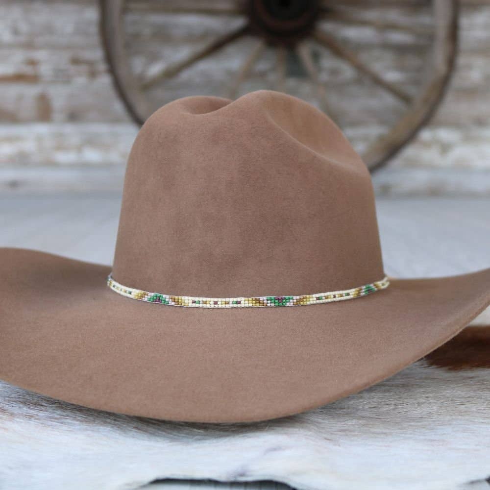 Western Beaded Hat Band in Pecos