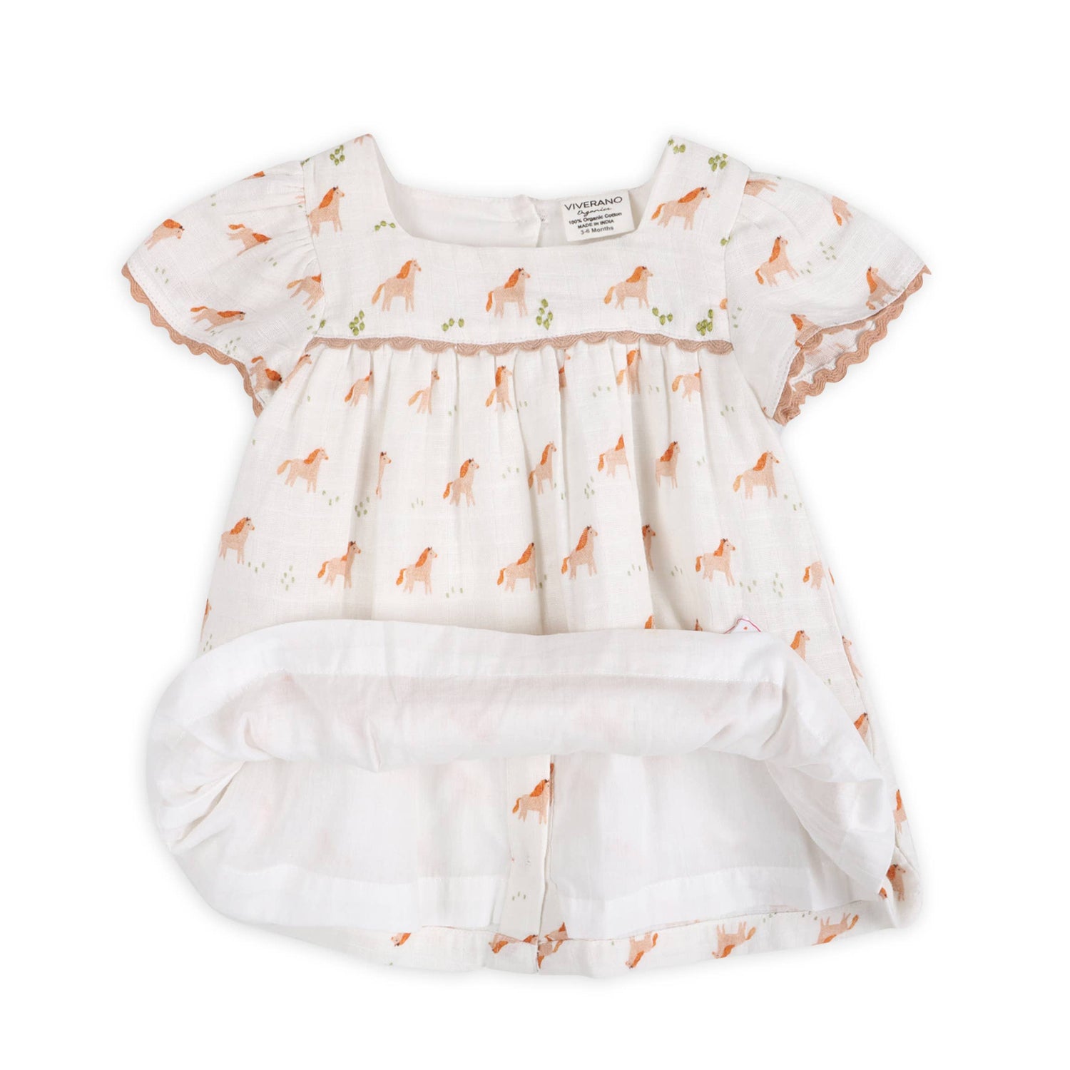 Horse Baby Dress and Bloomers